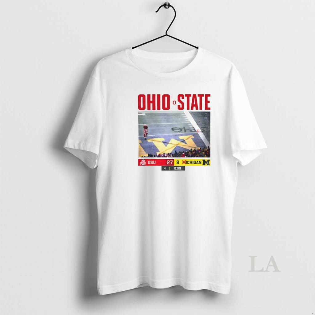 Original Brutus Ohio State Snow Fan Brutus Vs Michigan Game Day Erase The M T-Shirts, Hoodie, Sweatshirt | PrintMintTees.com