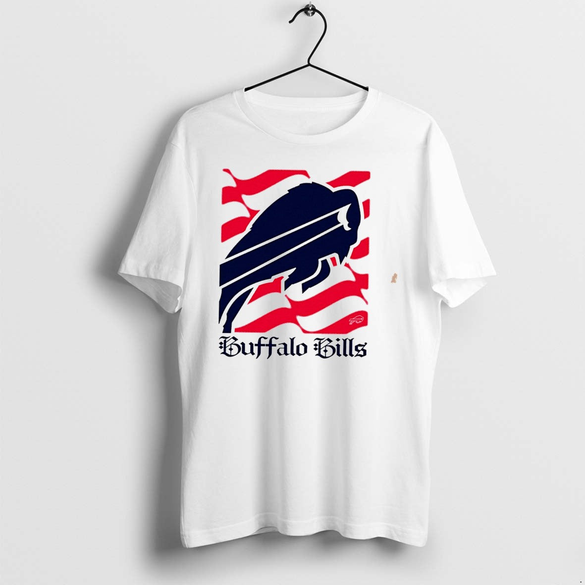 Original Buffalo Bills American 250th Flag Heritage Wordmark Tee Tshirts Jpg