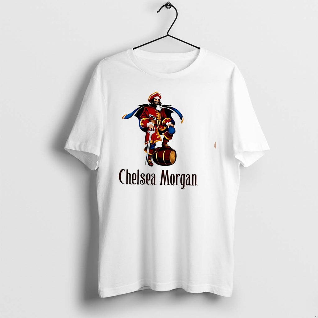 Original Captain Chelsea Morgan Pirate Illustration Tee Tshirts Jpg