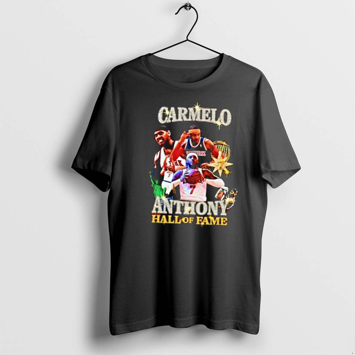 Original Carmelo Anthony Hall Of Fame New York Knicks Tshirts Jpg