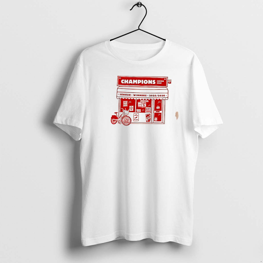 Original Champions Corner Shope League Winner 2025 2026 Illustration Tee Tshirts