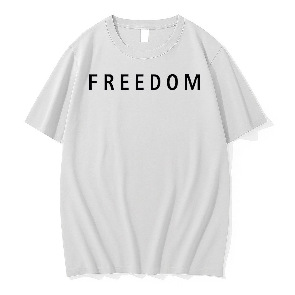 Original Charlie Kirk Freedom White Tshirts Jpg