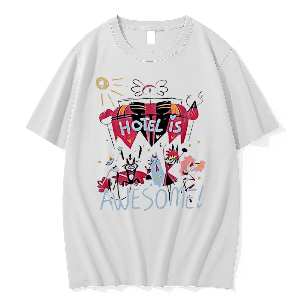 Original Charlie And Niffty Hotel Is Awesome Tshirts Jpg