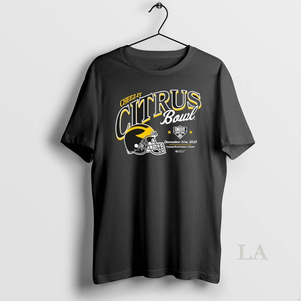 Original Cheez It Citrus Bowl 2025 Michigan Wolverines Football Helmet T-Shirts, Hoodie, Sweatshirt | PrintMintTees.com