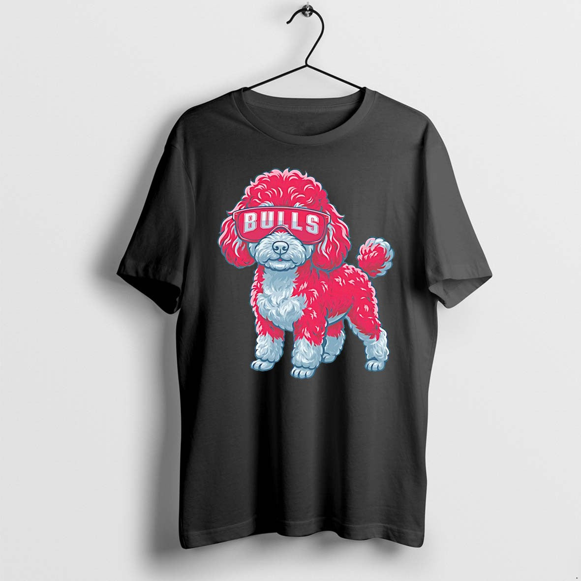 Original Chicago Bulls Teacup Poodle Cartoon Tee Tshirts Jpg