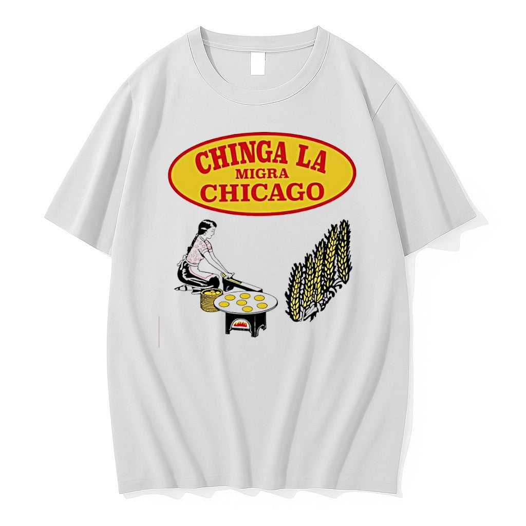 Original Chinga La Migra Chicago Tshirts Jpg