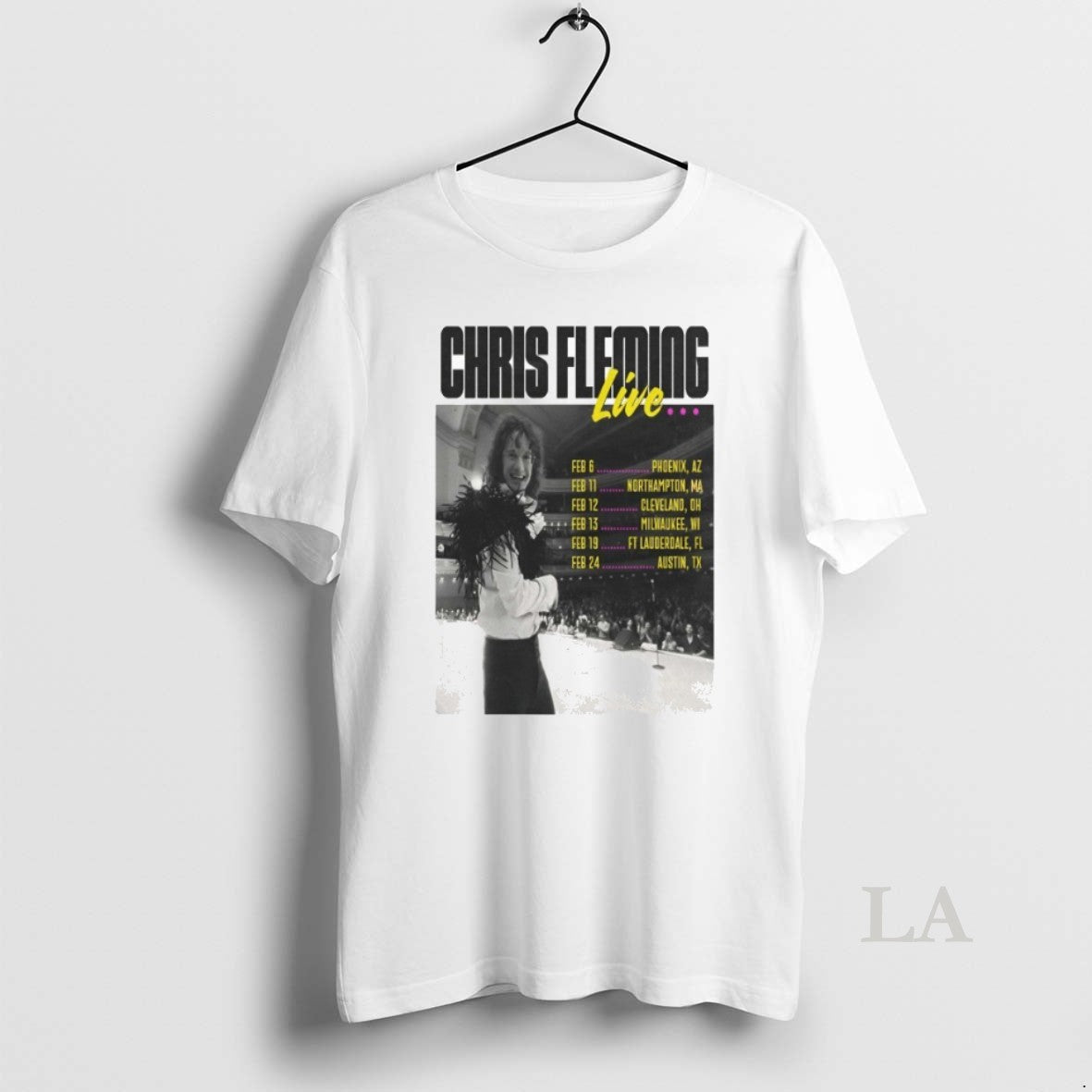 Original Chris Fleming Live Feb 2026 Tour T-Shirts, Hoodie, Sweatshirt | PrintMintTees.com