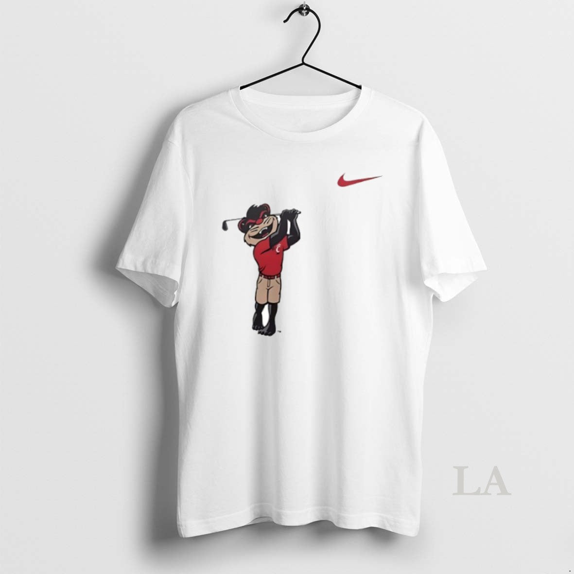 Original Cincinnati Bearcats Mascot Playing Golf Circle T-Shirts, Hoodie, Sweatshirt | PrintMintTees.com