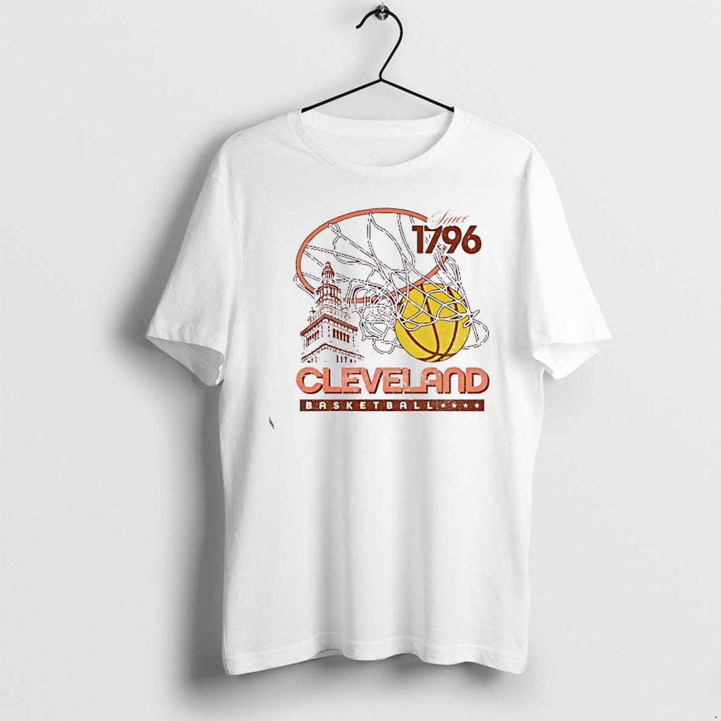 Original Cleveland Architectural Landmark Since 1796 Cleveland Basketball Tshirts