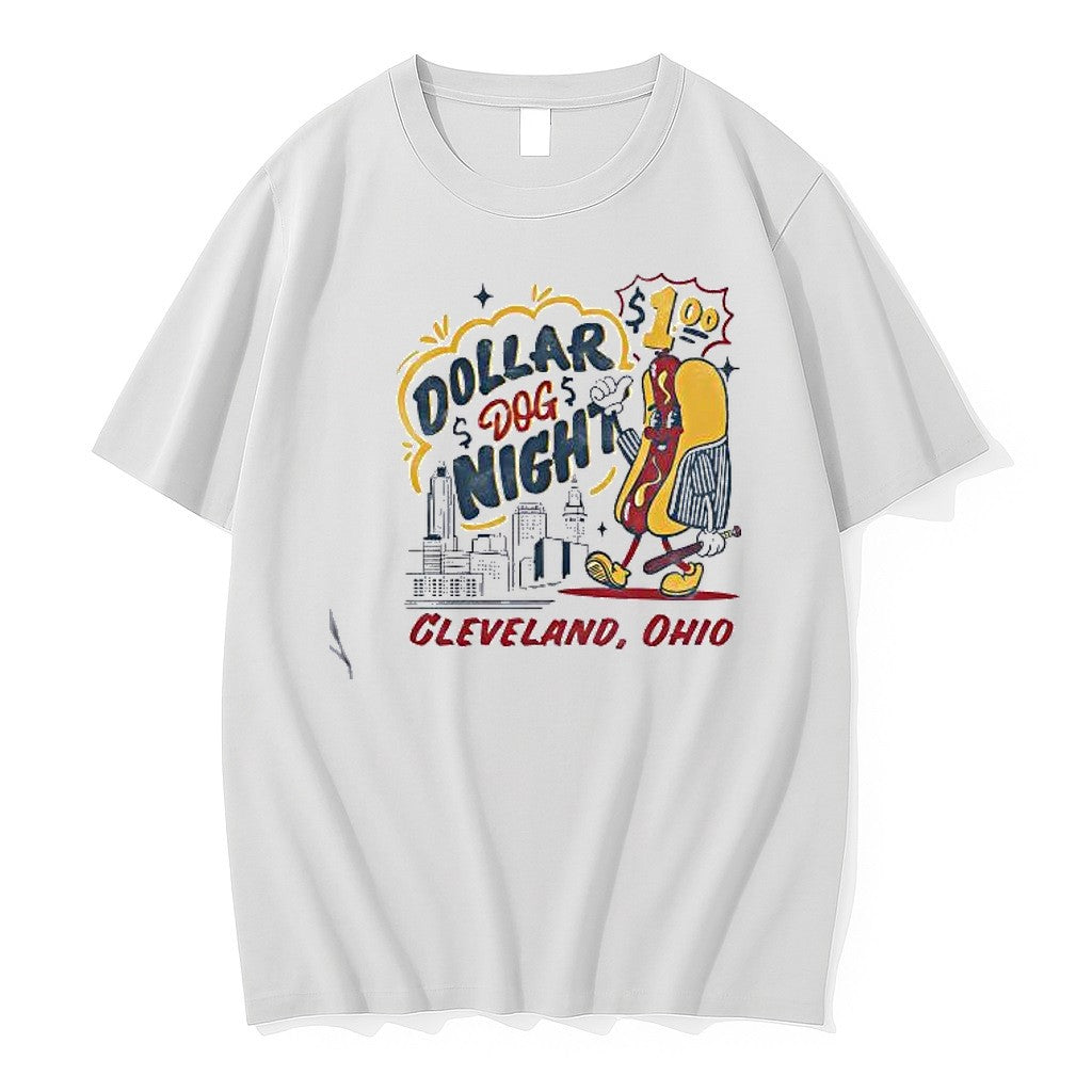 Original Cleveland Guardians Dollar Dog Night Baseball Mascot Tshirts Jpg