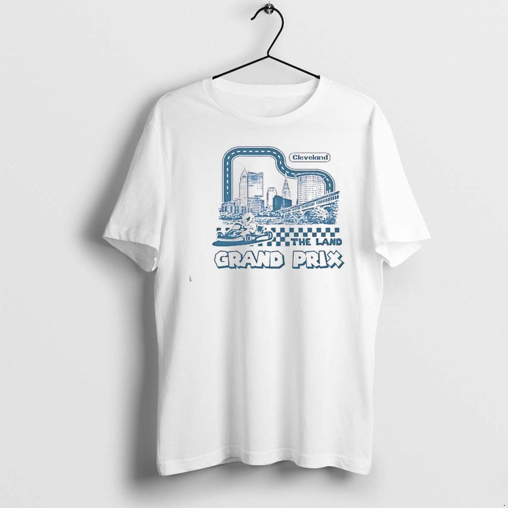 Original Cleveland The Land Grand Prix Go Kart Racing Tshirts Jpg