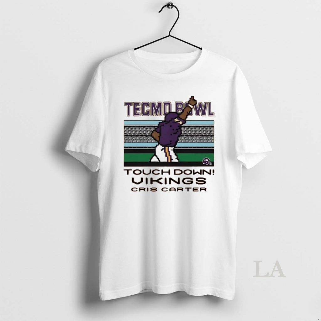 Original Cris Carter Techmo Bowl Touchdown Minnesota Vikings T-Shirts, Hoodie, Sweatshirt | PrintMintTees.com