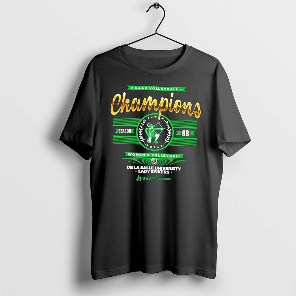 Original Dlsu Womens Volleyball Uaap Season 88 Champions Tee Tshirts Jpg