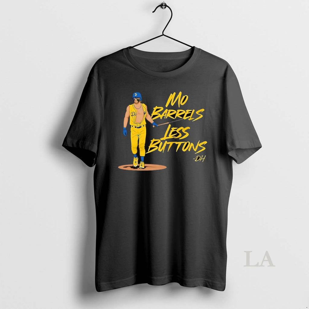 Original Danny Lehmann Mo Barrels Less Buttons La Dodgers T-Shirts, Hoodie, Sweatshirt | PrintMintTees.com