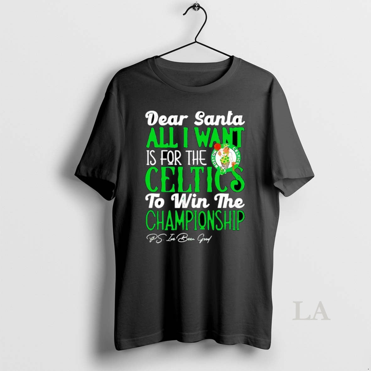 Original Dear Santa All I Want Is For The Boston Celtics Nba To Win The T-Shirts, Hoodie, Sweatshirt | PrintMintTees.com