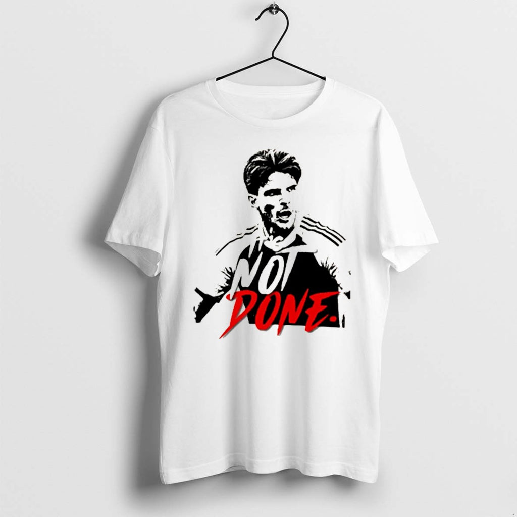 Original Declan Rice Its Not Done Vintage Tee Tshirts Jpg