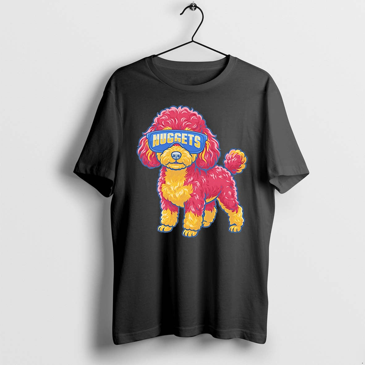 Original Denver Nuggets Teacup Poodle Cartoon Tee Tshirts Jpg