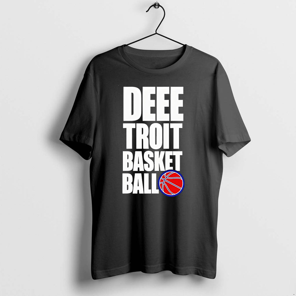 Original Detroit Pistons Nba Basketball Deee Troit Basketball Fan Sports Team Tshirts