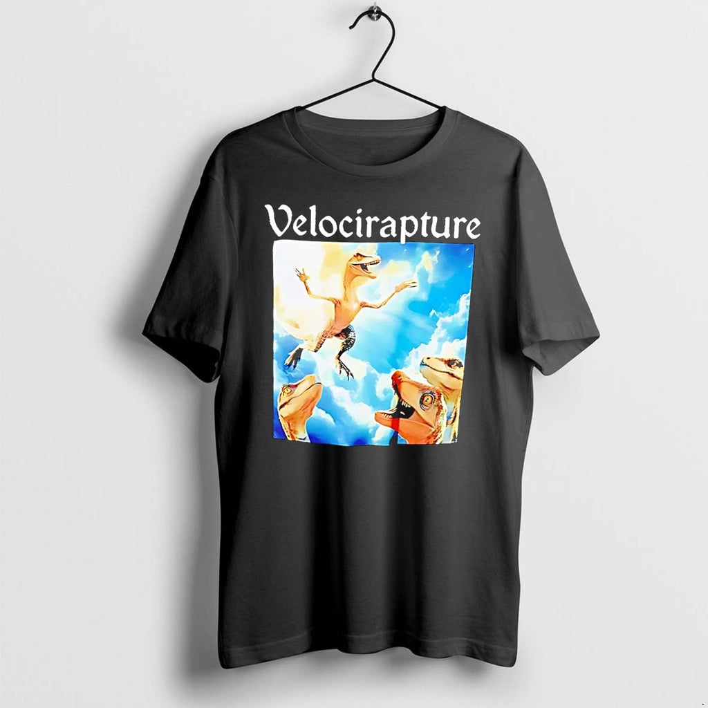 Original Dinosaur Velocirapture Black Tshirts Jpg