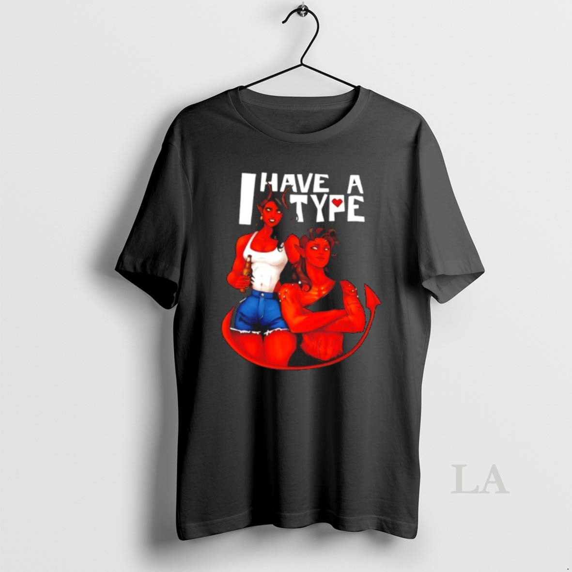 Original Dispatch Malevola And Karlach I Have A Type T-Shirts, Hoodie, Sweatshirt | PrintMintTees.com
