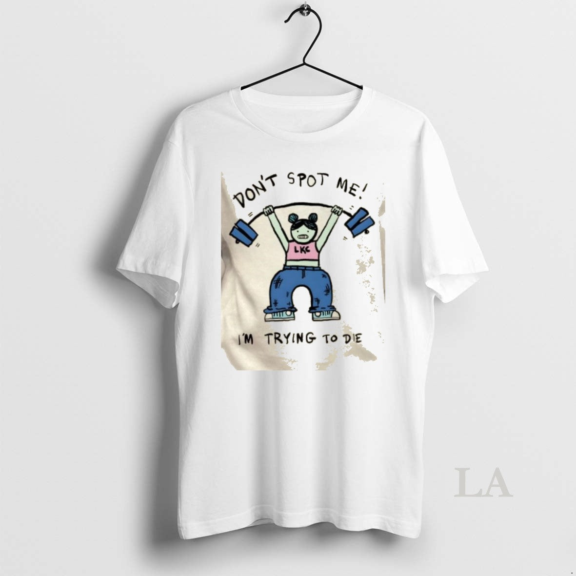 Original Dont Spot Me Im Trying To Die Girl Gym T-Shirts, Hoodie, Sweatshirt | PrintMintTees.com