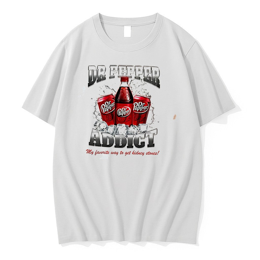 Original Dr Pepper Addict My Favorite Way To Get Kidney Stones Tee Tshirts Jpg