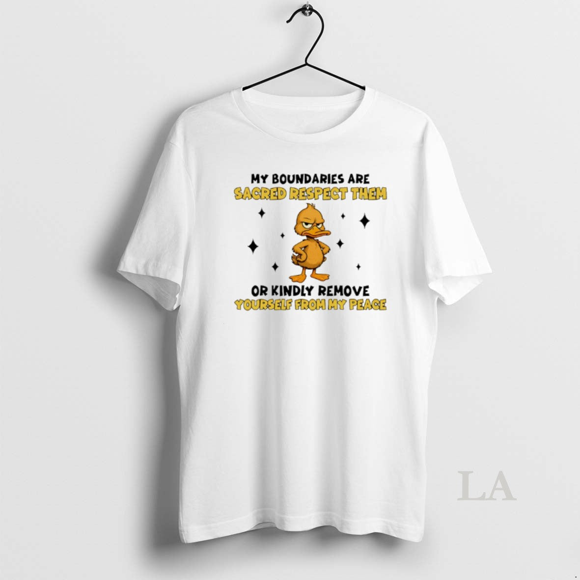 Original Duck My Boundaries Are Sacred Respect Them Or Kindly Remove Yourself From My Peace T-Shirts, Hoodie, Sweatshirt