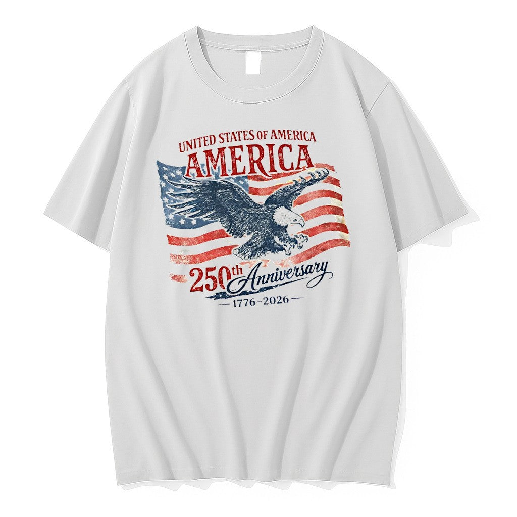 Original Eagle United States Of America 250th Anniversary 1776 2026 Tshirts Jpg