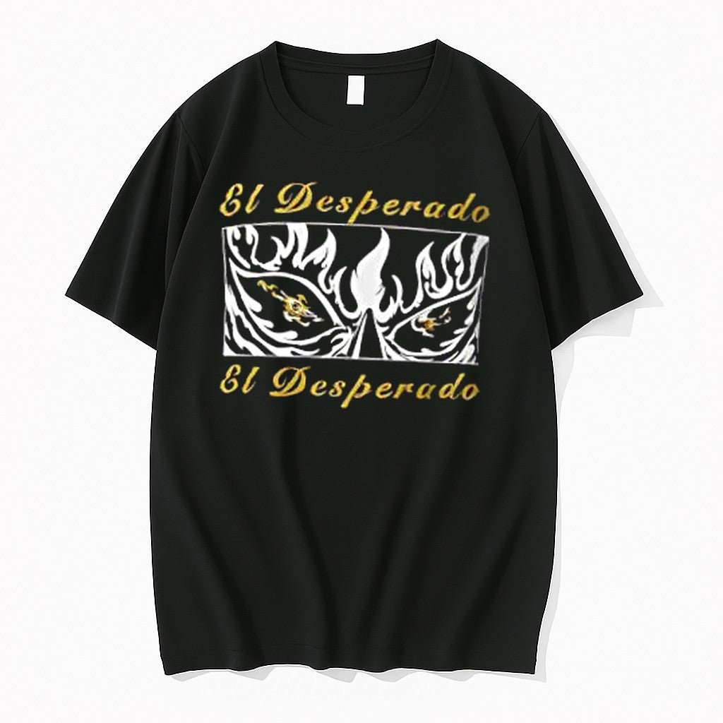 Original El Desperado Features Mask Graphic New Japan Pro Wrestling Tshirts Jpg