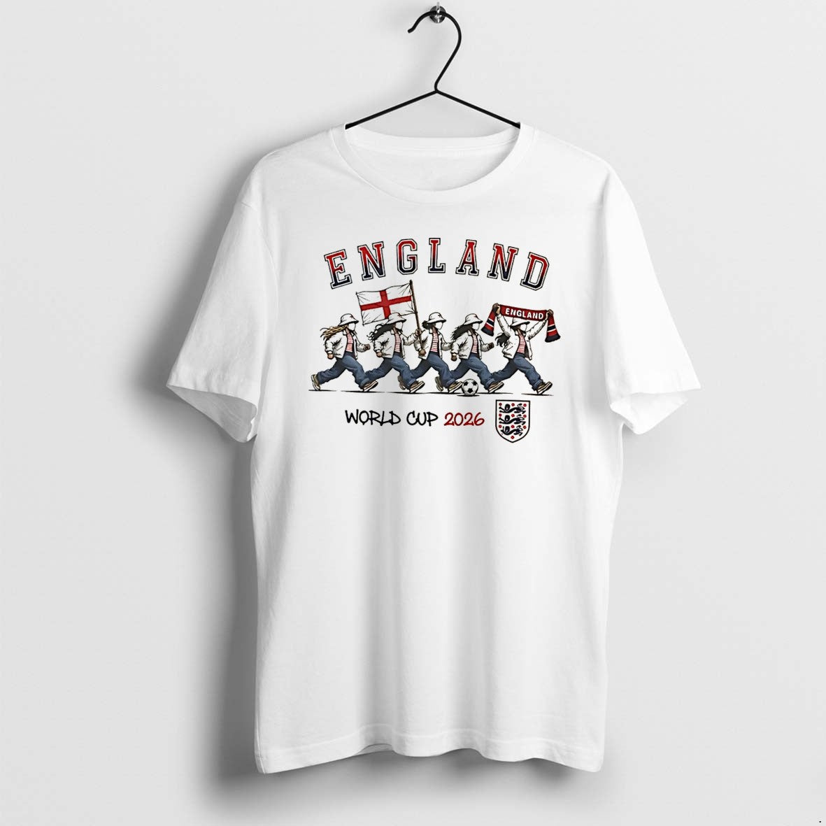 Original England World Cup 2026 Womens Soccer Players Graphic Vintage Tee Tshirts