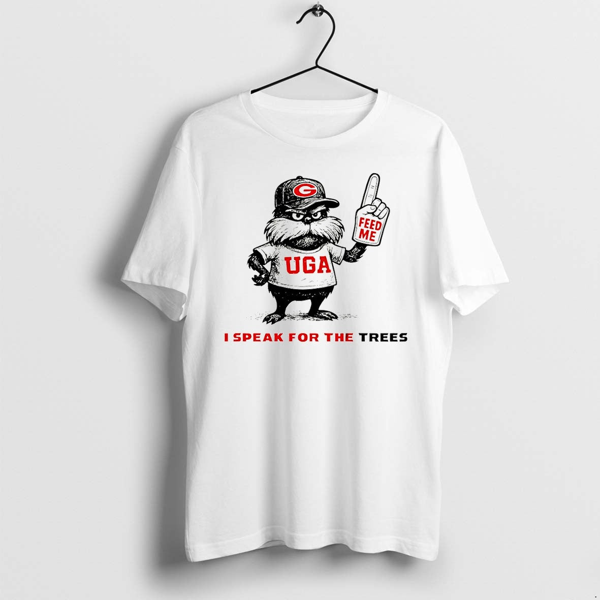Original Feed The Trees Georgia Bulldogs Baseball I Speak For The Trees Tshirts