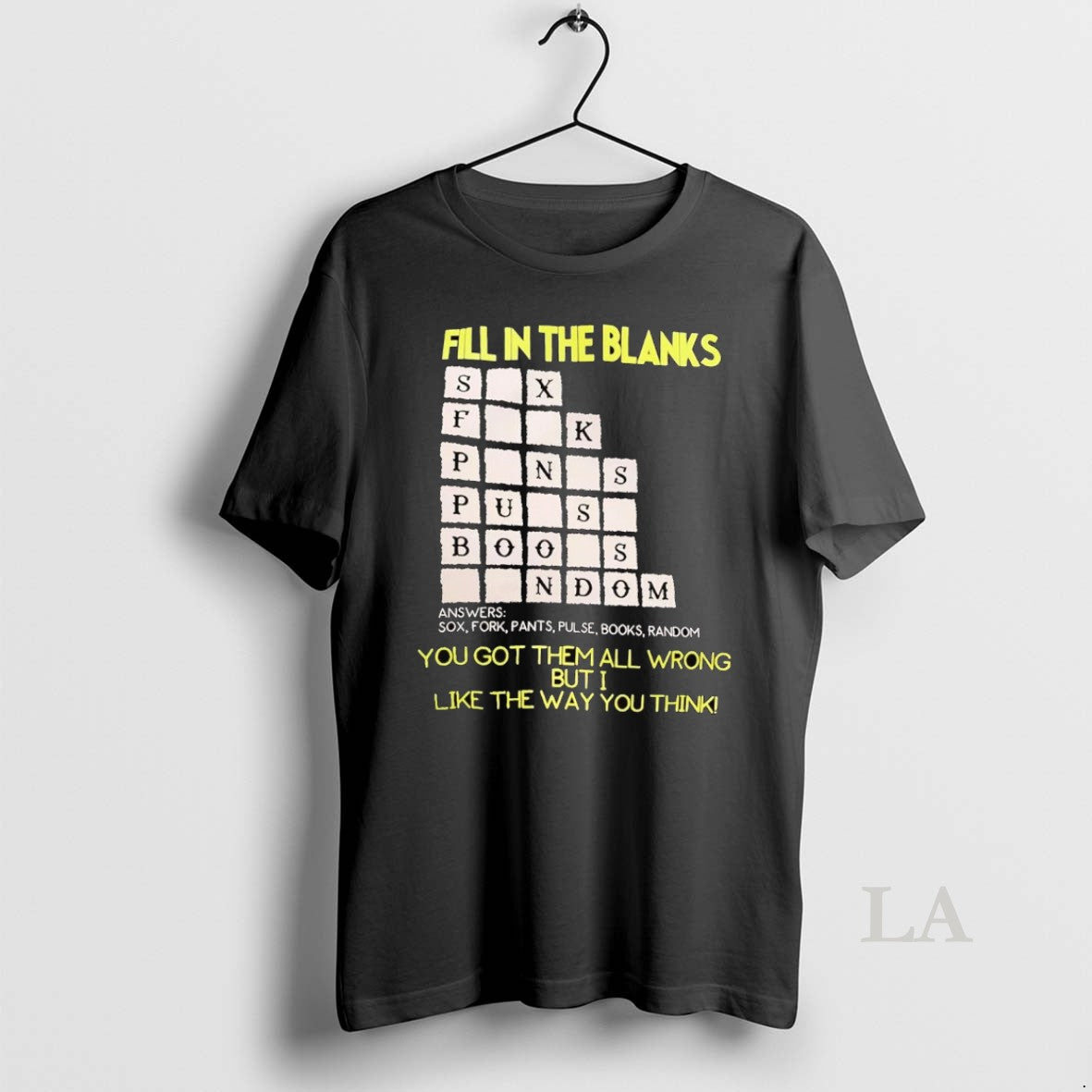Original Fill In The Blanks You Got Them All Wrong