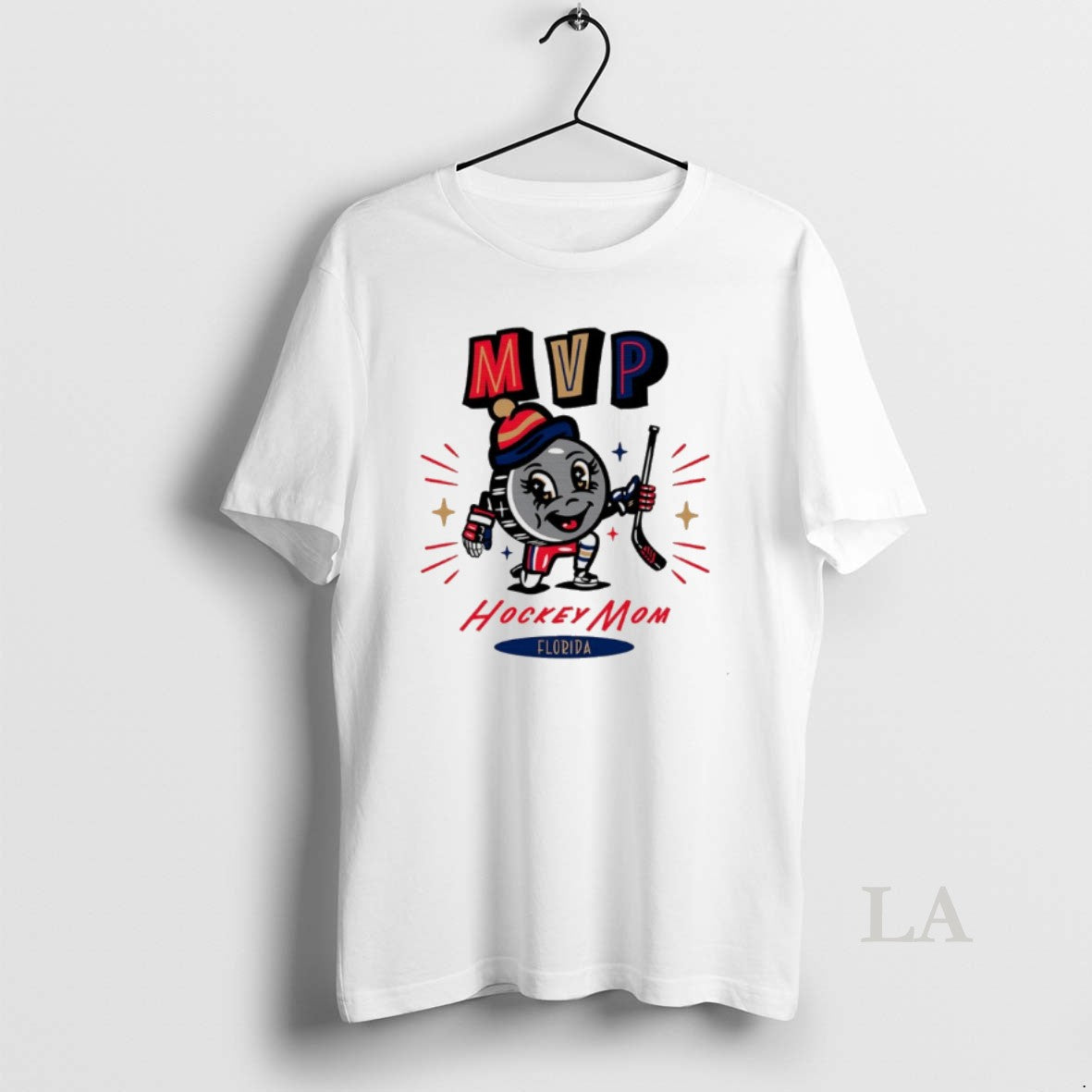 Original Florida Hockey Mom Mvp 2025 Cartoon T-Shirts, Hoodie, Sweatshirt | PrintMintTees.com