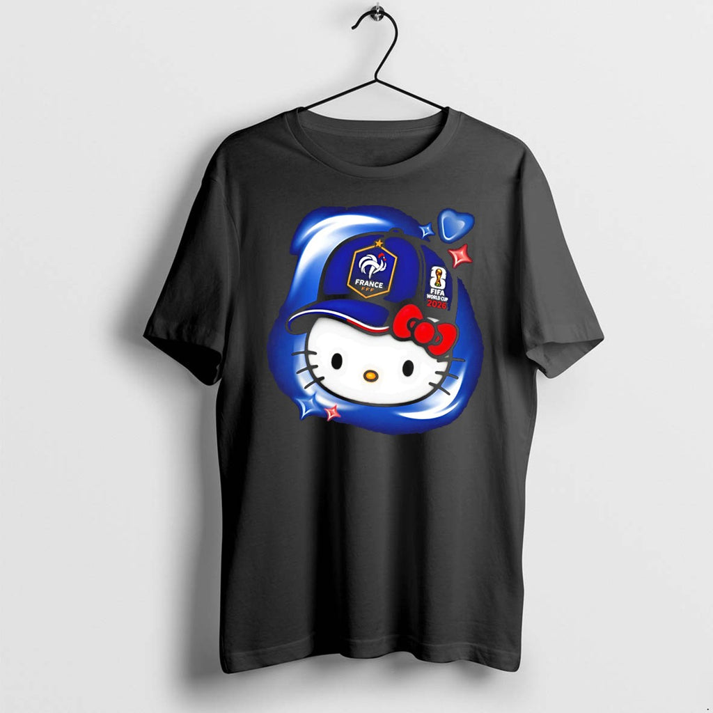 Original France X Hello Kirty World Cup 2026 Fifa Tee Tshirts Jpg