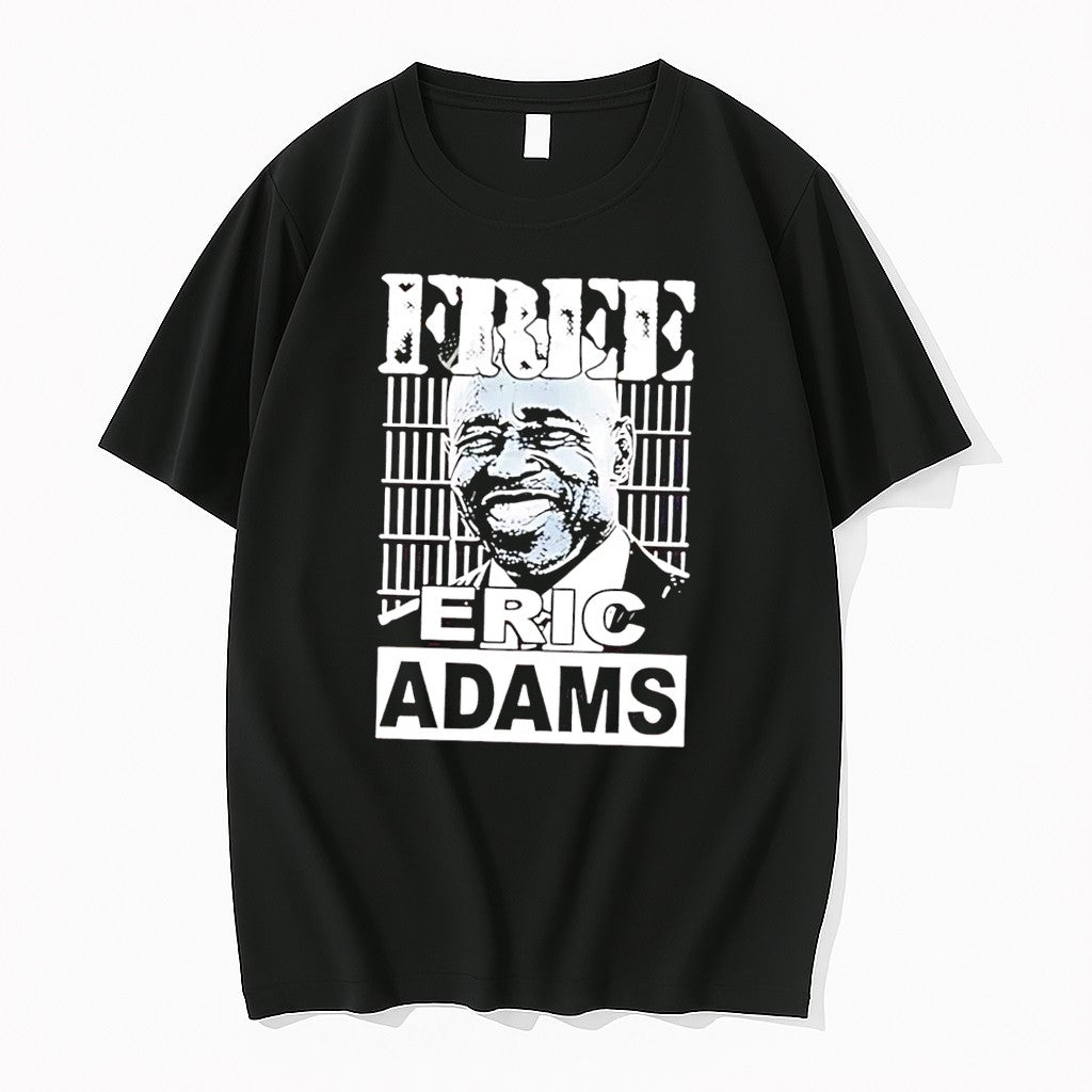Original Free Eric Adams Funny Black Tshirts Jpg