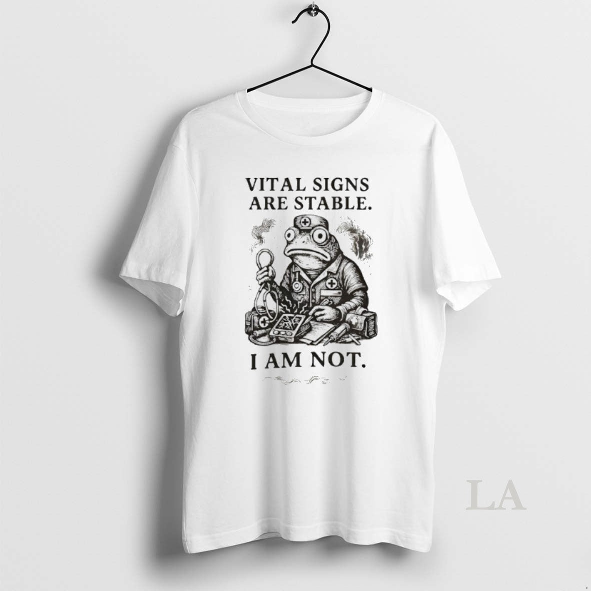 Original Frog Medic Vital Signs Are Stable I Am Not T-Shirts, Hoodie, Sweatshirt | PrintMintTees.com