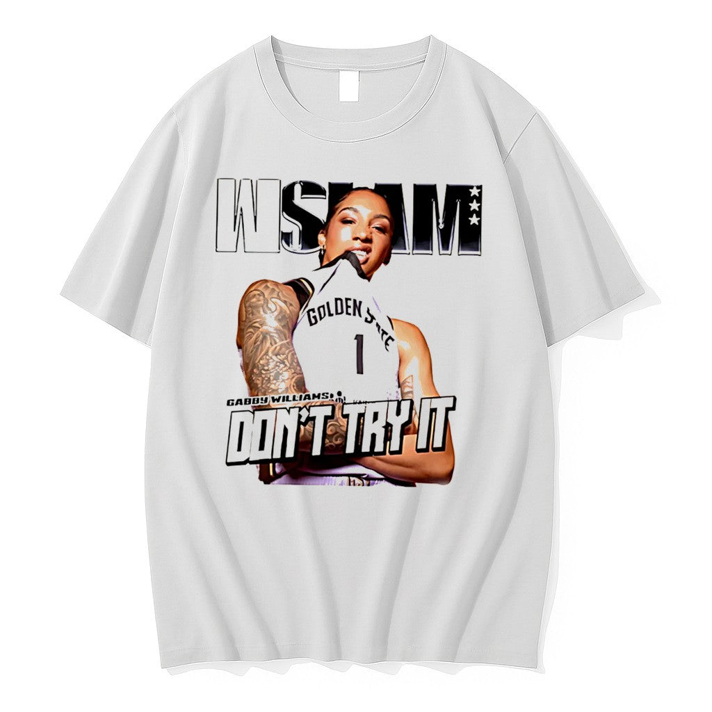 Original Gabby Williams Golden State Valkyries Dont Try It Tee Tshirts Jpg