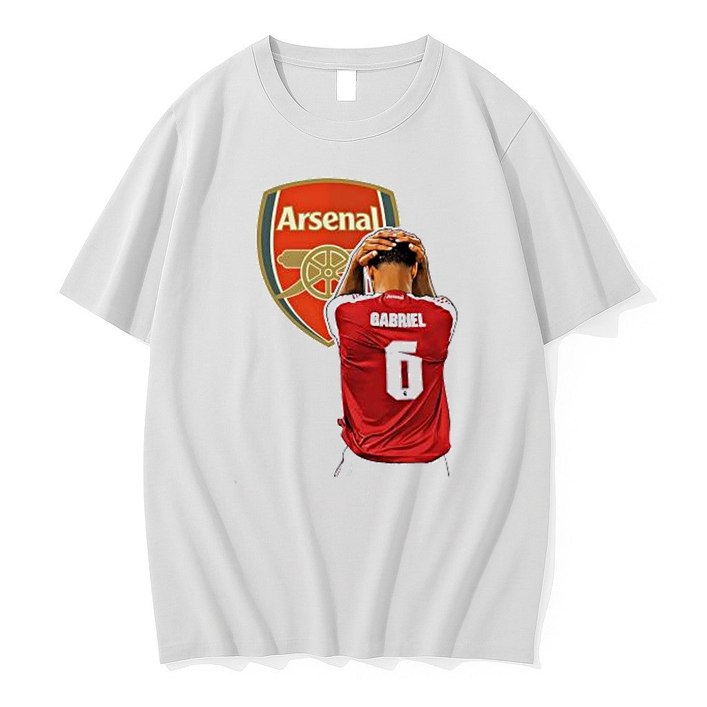 Original Gabriel Magalhaes Arsenal Fc Club Premier League Tshirts Jpg