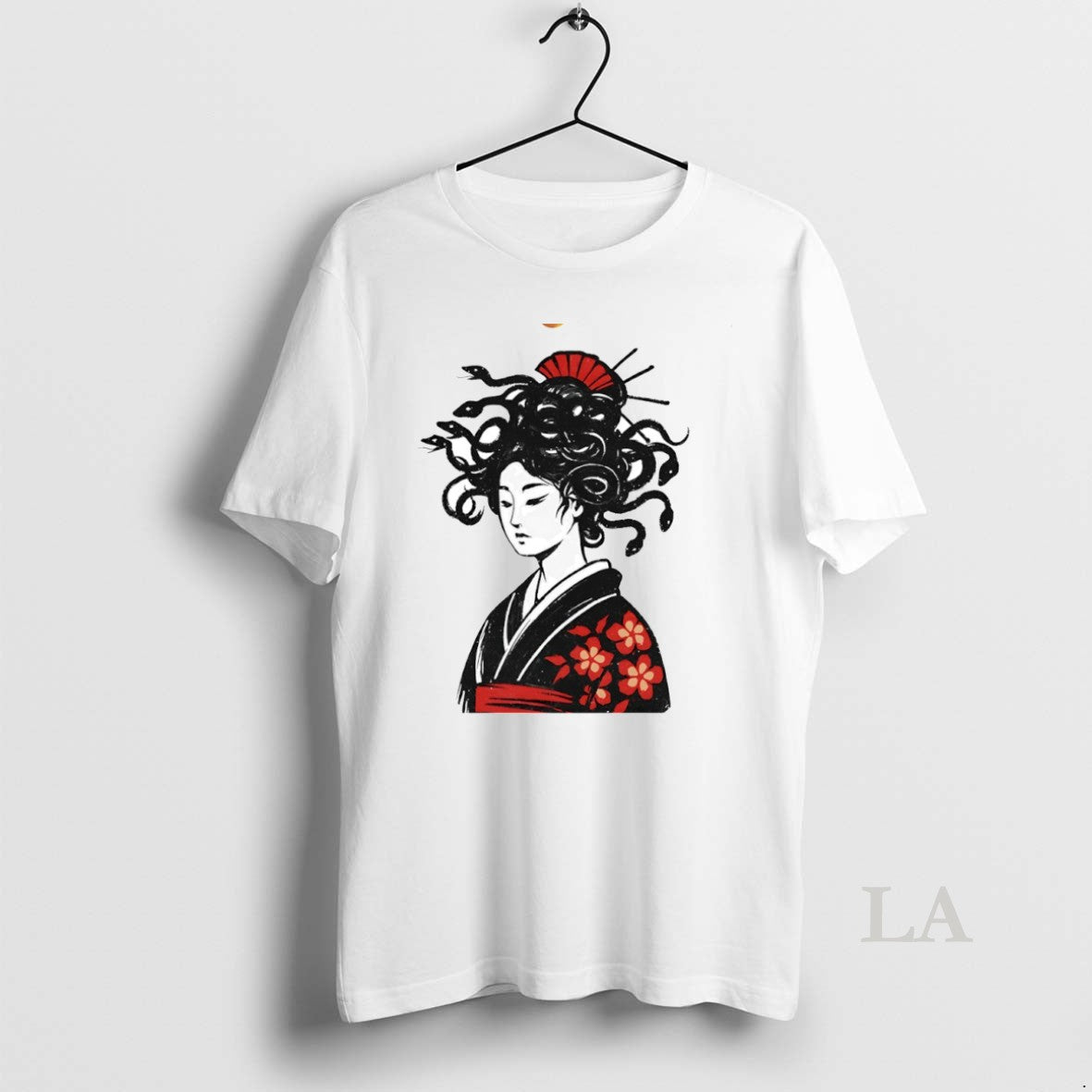 Original Geisha Mith Snake Hair Circle T-Shirts, Hoodie, Sweatshirt | PrintMintTees.com