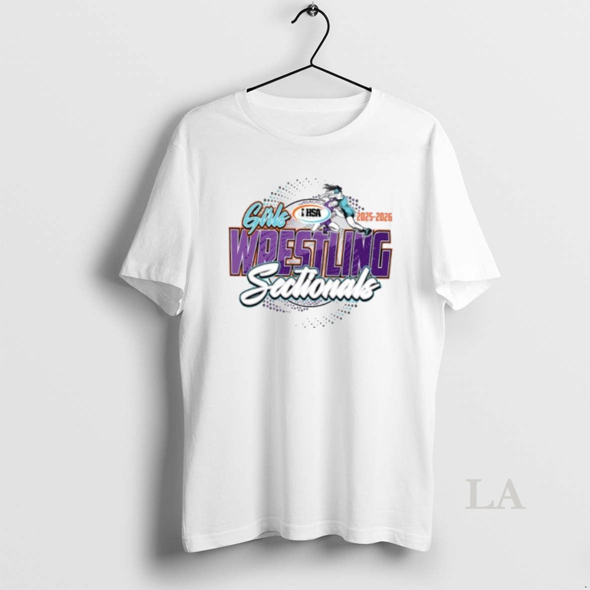 Original Girls Wrestling Sectionals Ihsa Illinois High School Association 2025 2026 T-Shirts, Hoodie, Sweatshirt
