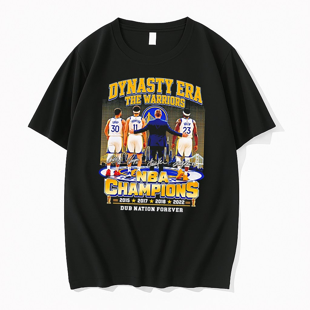 Original Golden State Warriors Dynasty Era The Warriors Nba Champions Signature Tee Tshirts
