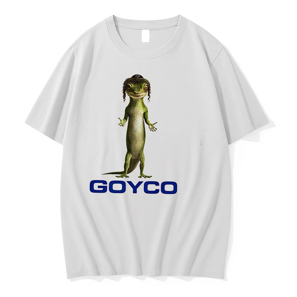 Original Goyco Geico Gecko Jews Cartoon Tee Tshirts Jpg