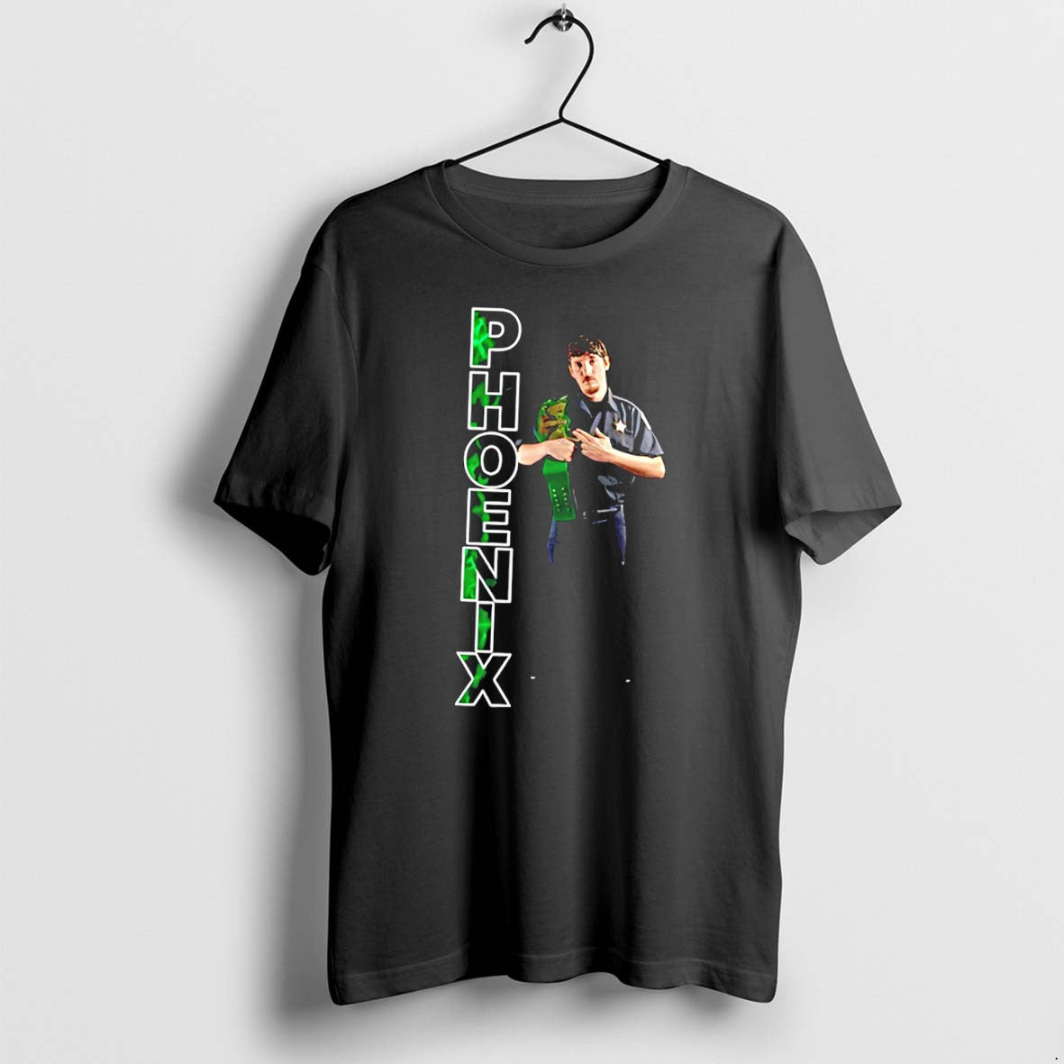 Original Green Phoenix Championship Belt Tee Tshirts Jpg