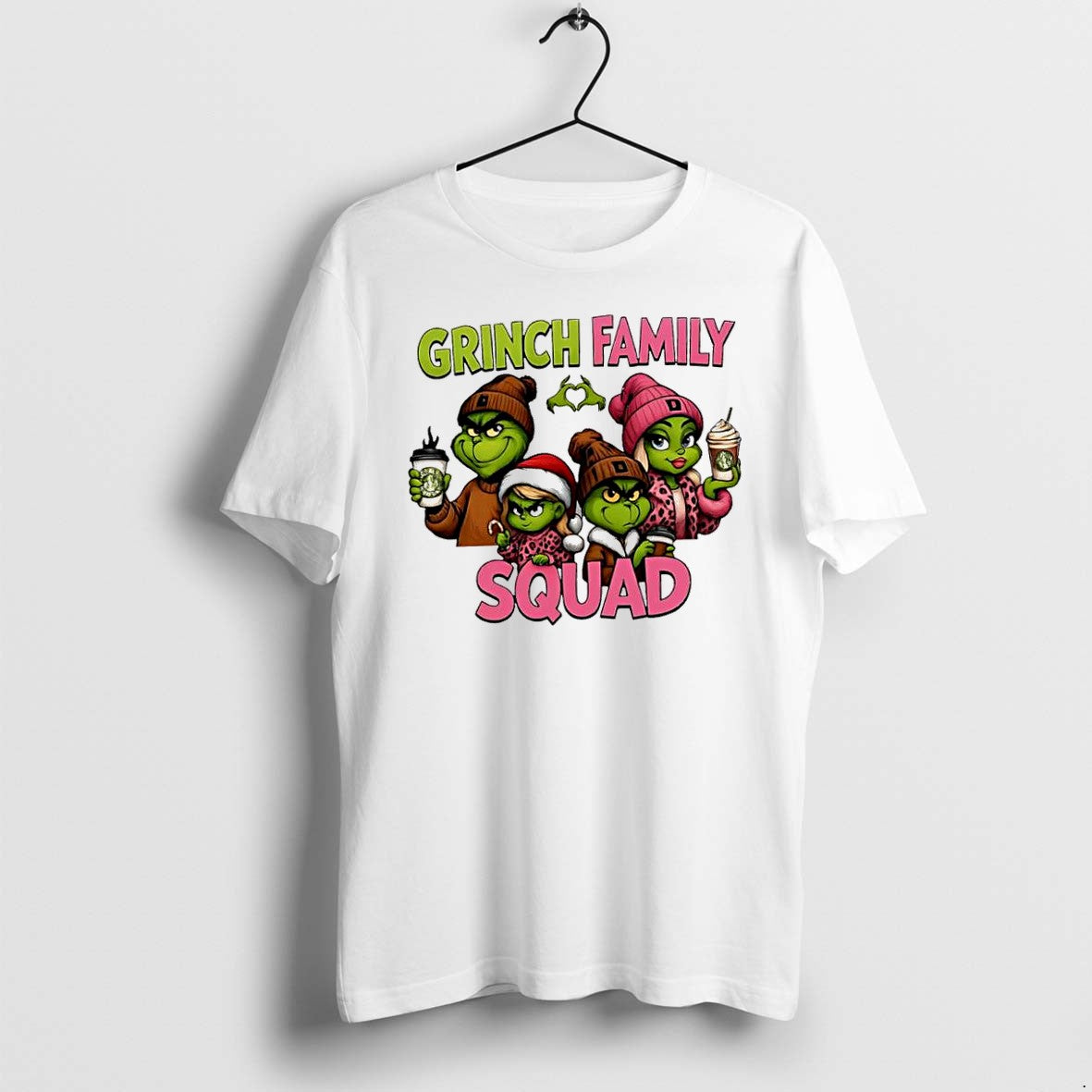 Original Grinch Family Squad Merry Christmas 2025 Tshirts Jpg