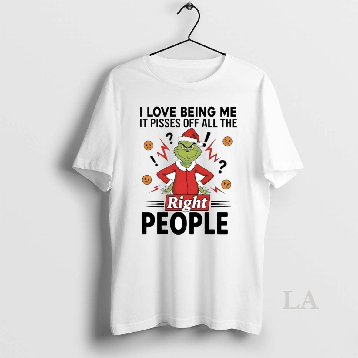 Original Grinch I Love Being Me It Pisses Off All The Right People Christmas T-Shirts, Hoodie, Sweatshirt | PrintMintTees.com