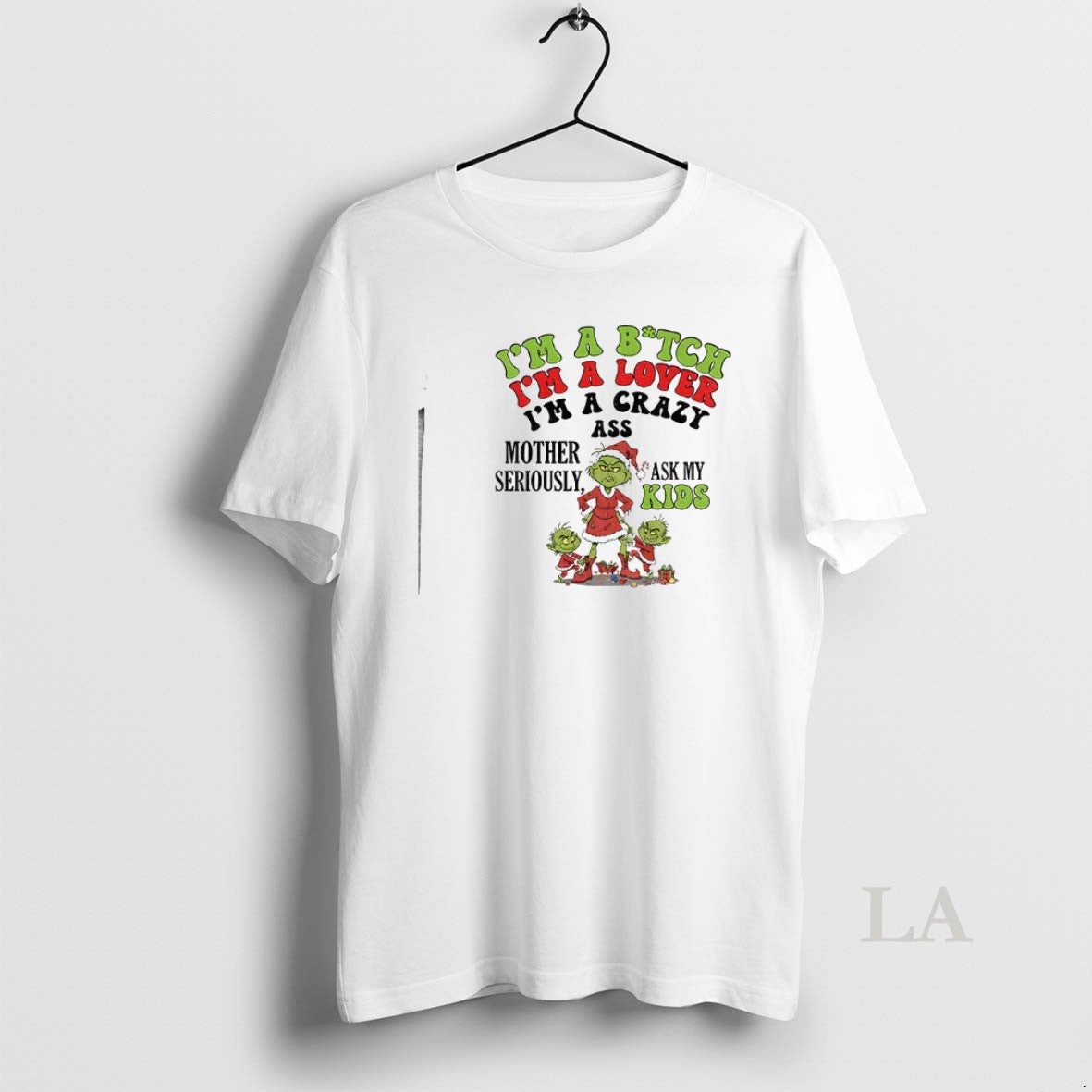 Original Grinch Santa Im 97 Sure You Dont Like Me Merry Christmas T-Shirts, Hoodie, Sweatshirt | PrintMintTees.com