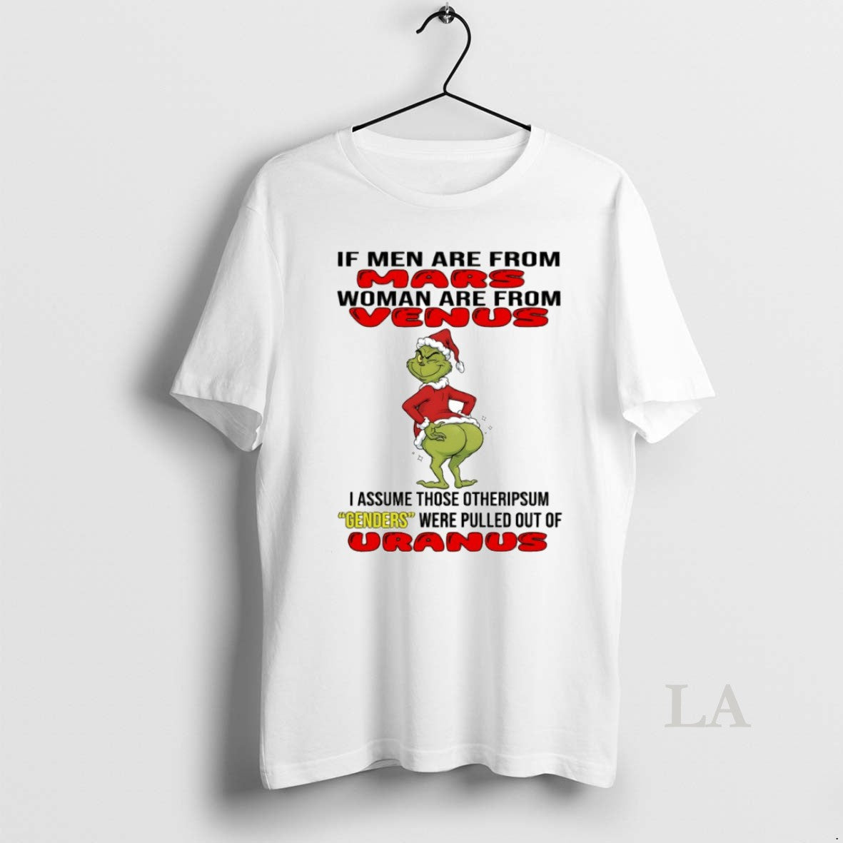 Original Grinch If Men Are From Mars Woman Are From Venus Circle T-Shirts, Hoodie, Sweatshirt | PrintMintTees.com