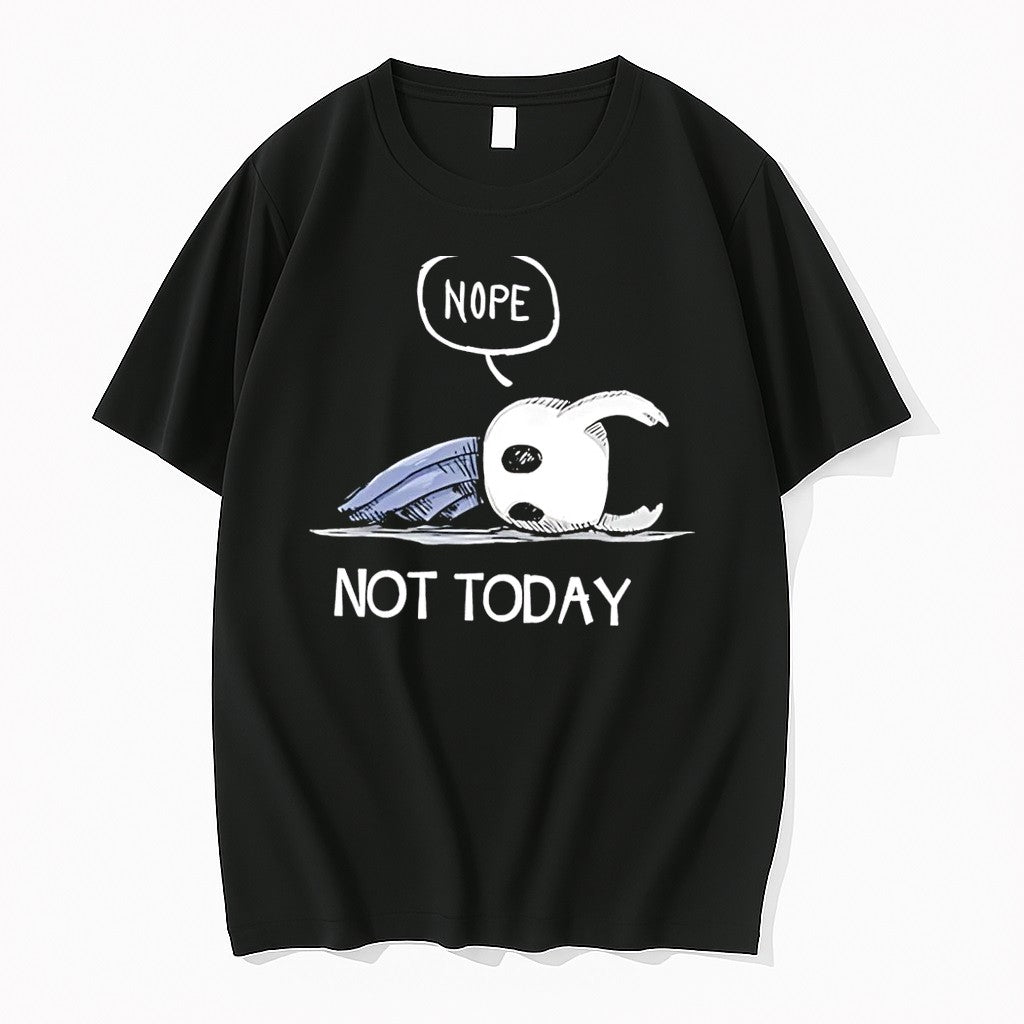 Original Hollow Knight Nope Not Today Black Tshirts Jpg