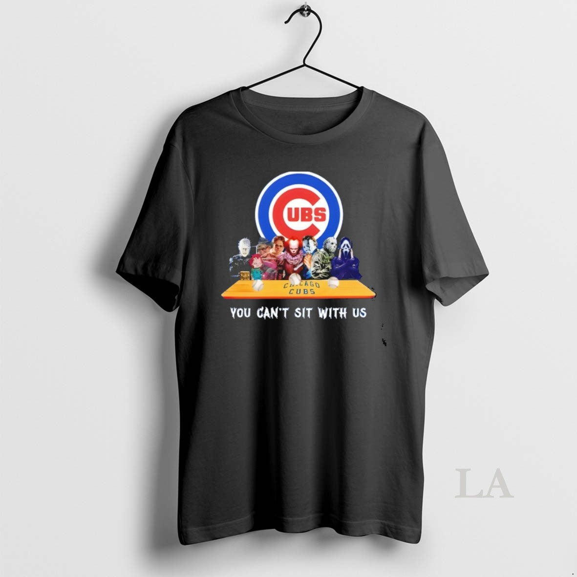 Original Horror Movie Characters You Cant Sit With Us Chicago Cubs Halloween
