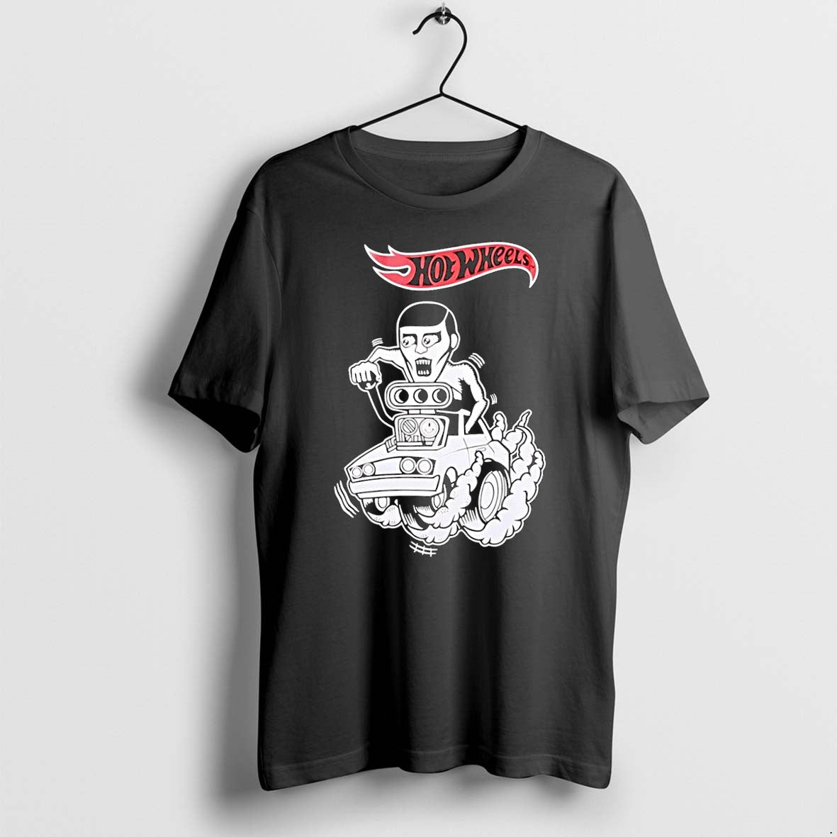 Original Hot Wheels Driver Racing Car Black Black Tshirts Jpg